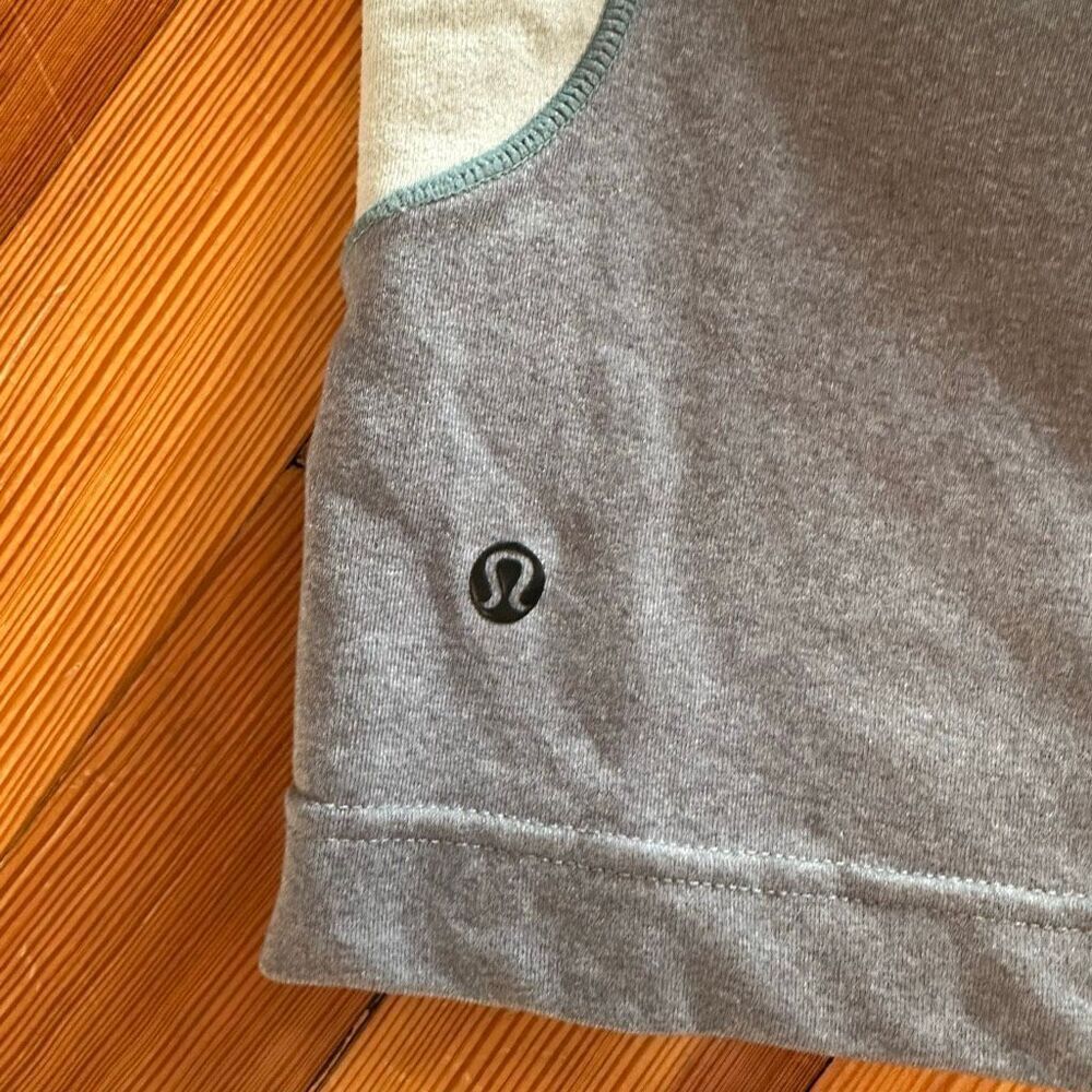 Lululemon Kung Fu Short in Heathered Deep Shore / Heathered Earl Grey Size L - Picture 4 of 6